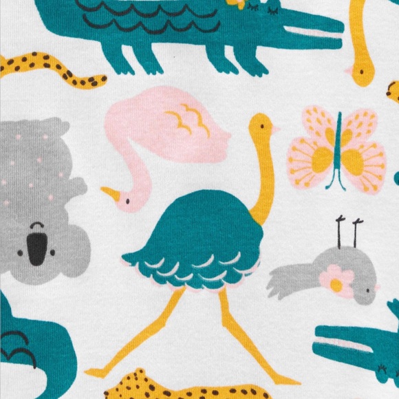 Carter's Toddler Girls Pant Pajama Set 3T - Picture 3 of 5